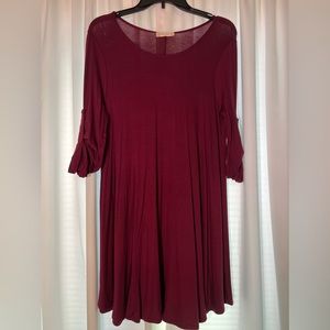 Altar’d State Burgundy Dress